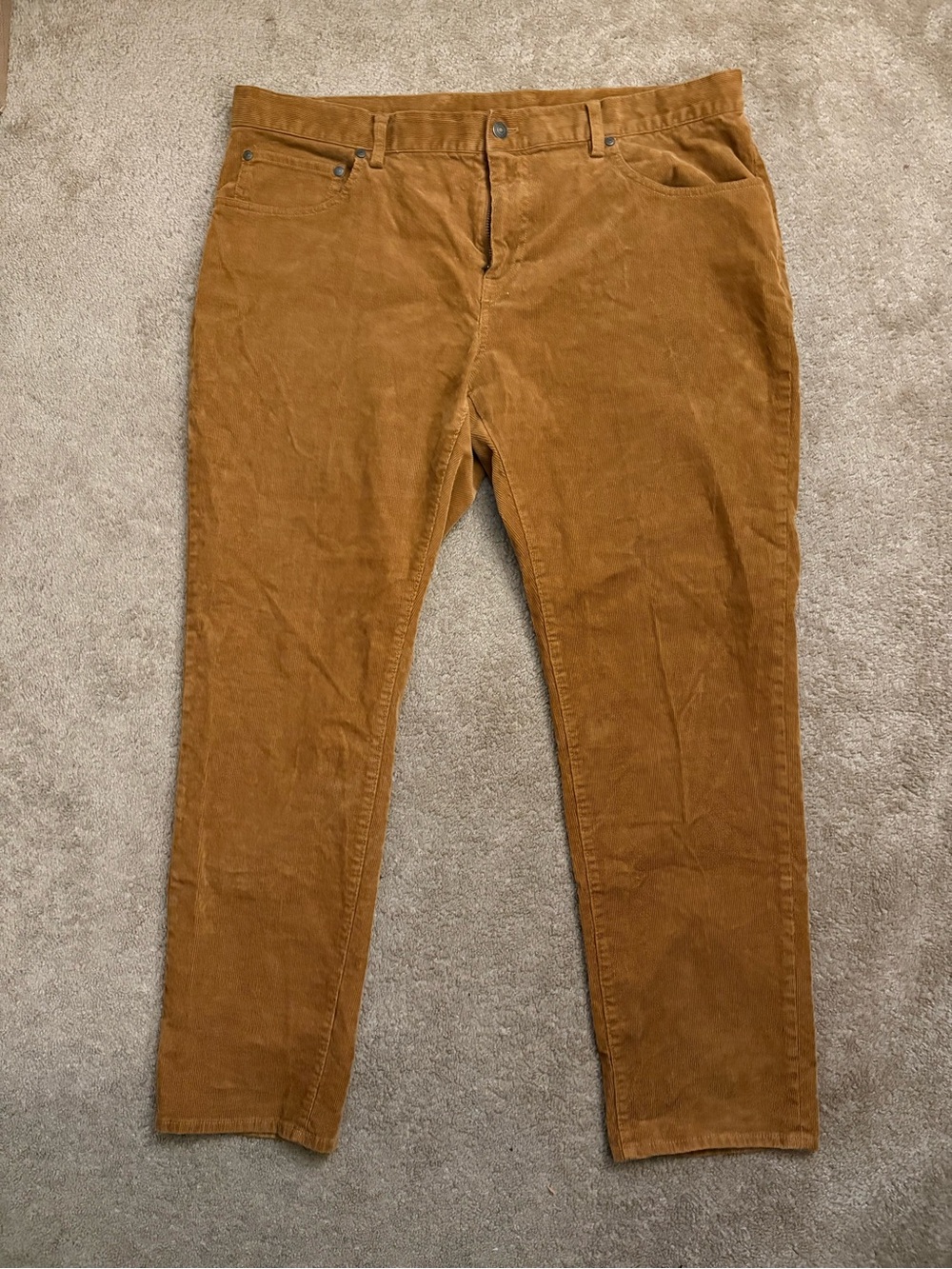 Brooks Brothers Regular Brown Corduroy Pants Men’s Size 40x30